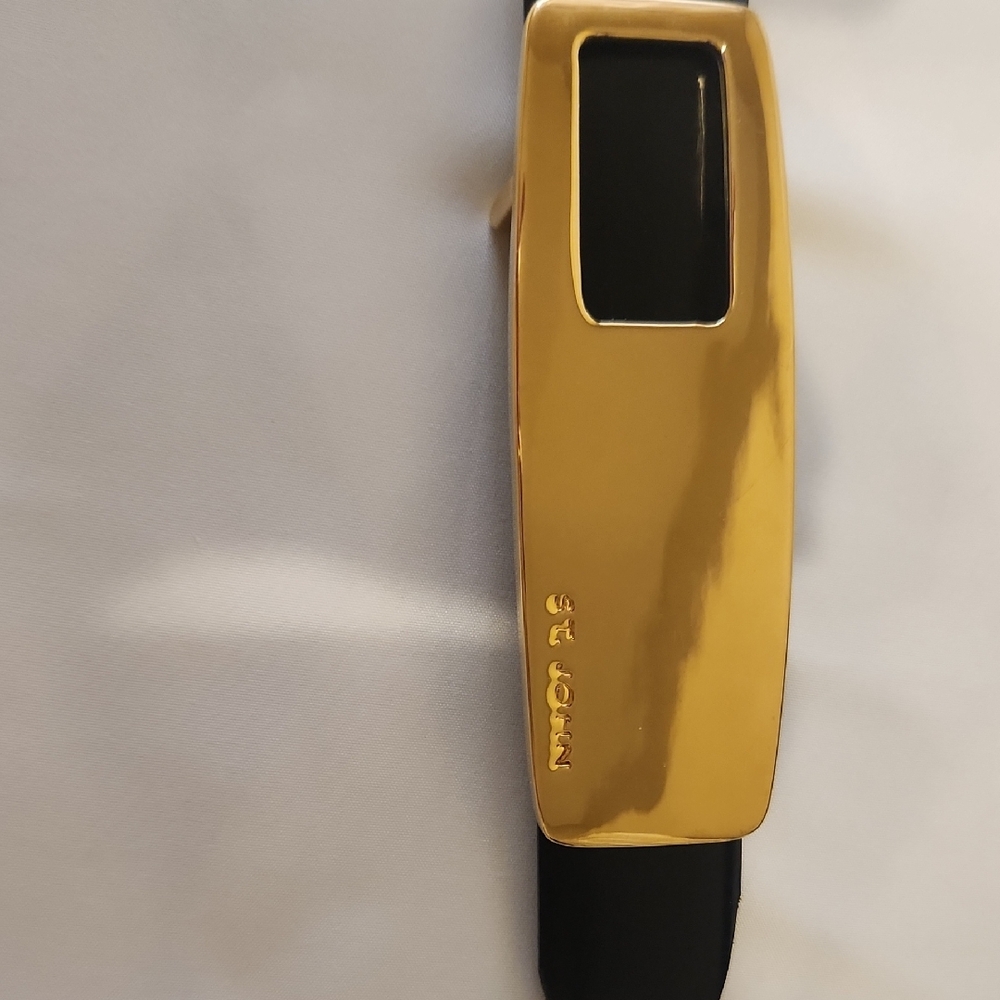 St. John Gold and Black Belt
